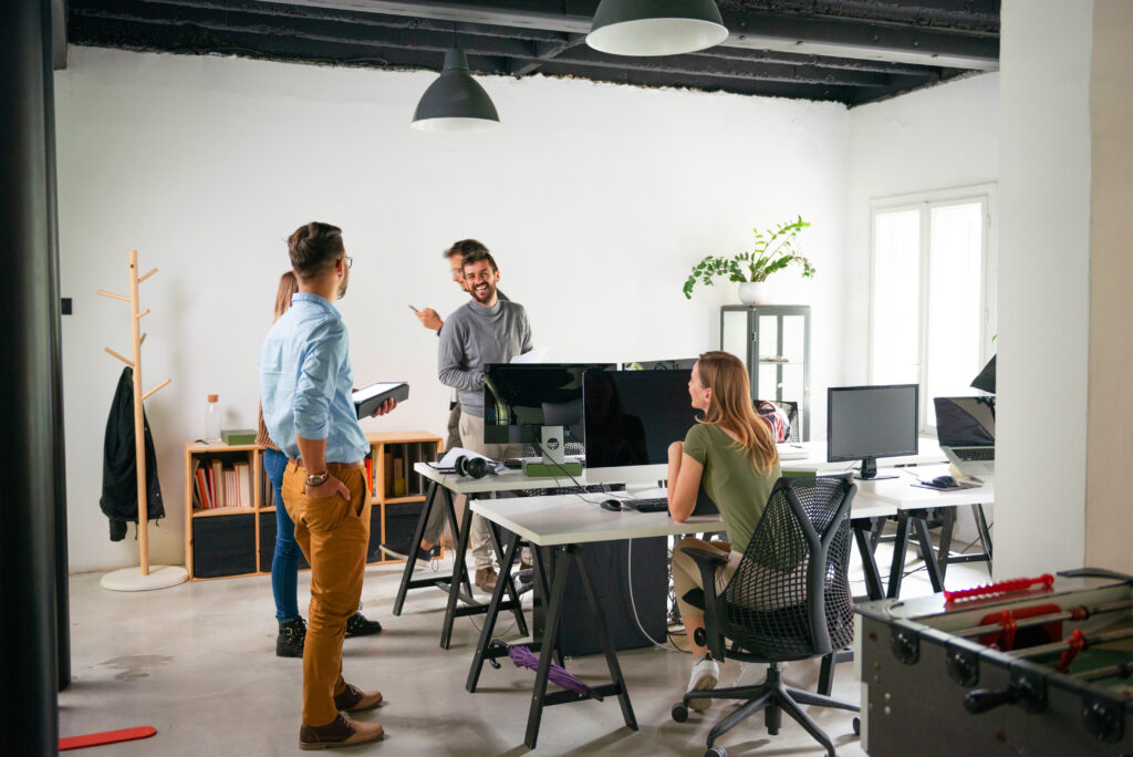 Impacto del diseño de interiores moderno en la productividad