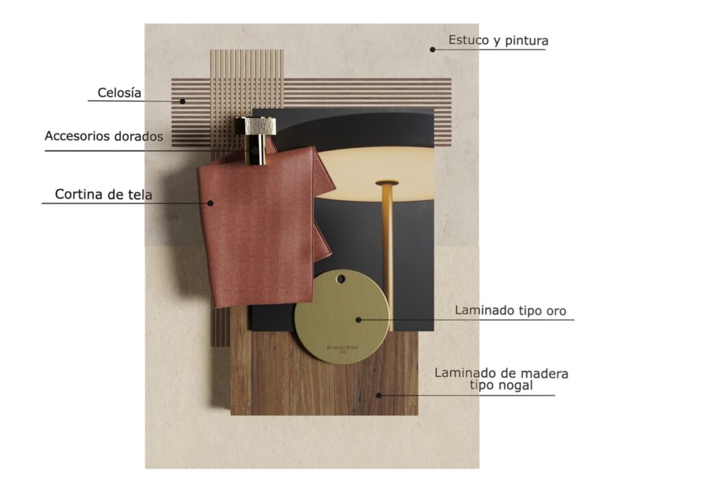 bosquejo de diseño de interiores