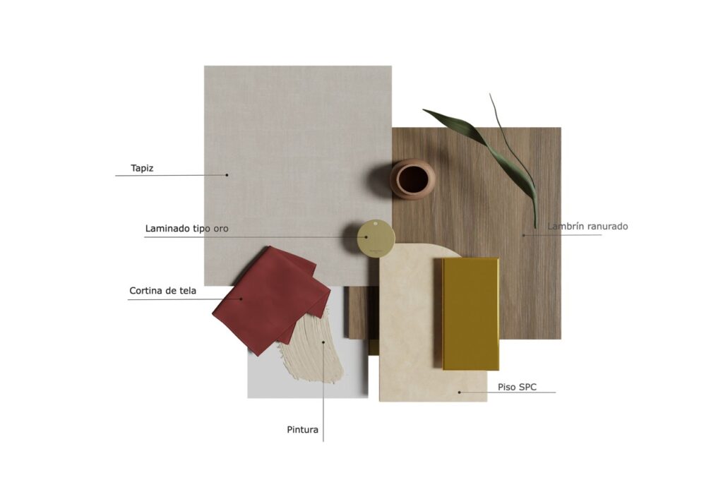 bosquejo de diseño de interiores