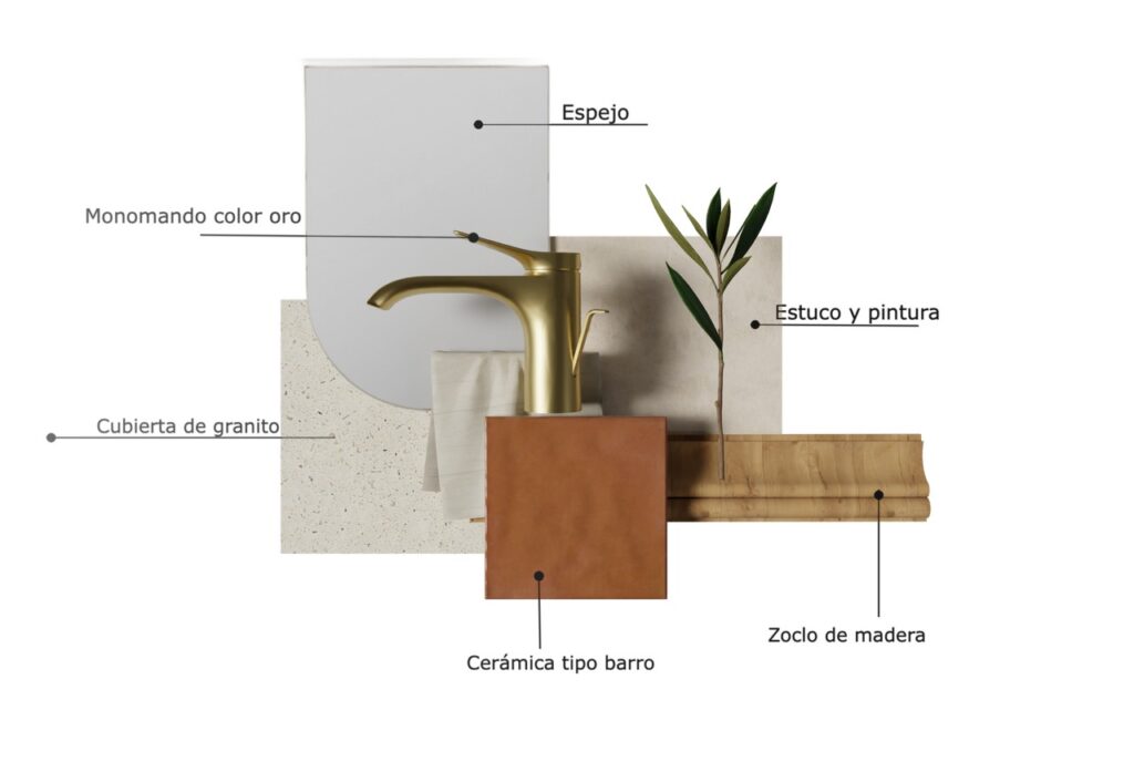 bosquejo de diseño de interiores